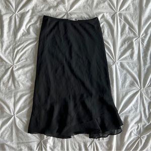 Black Midi Skirt